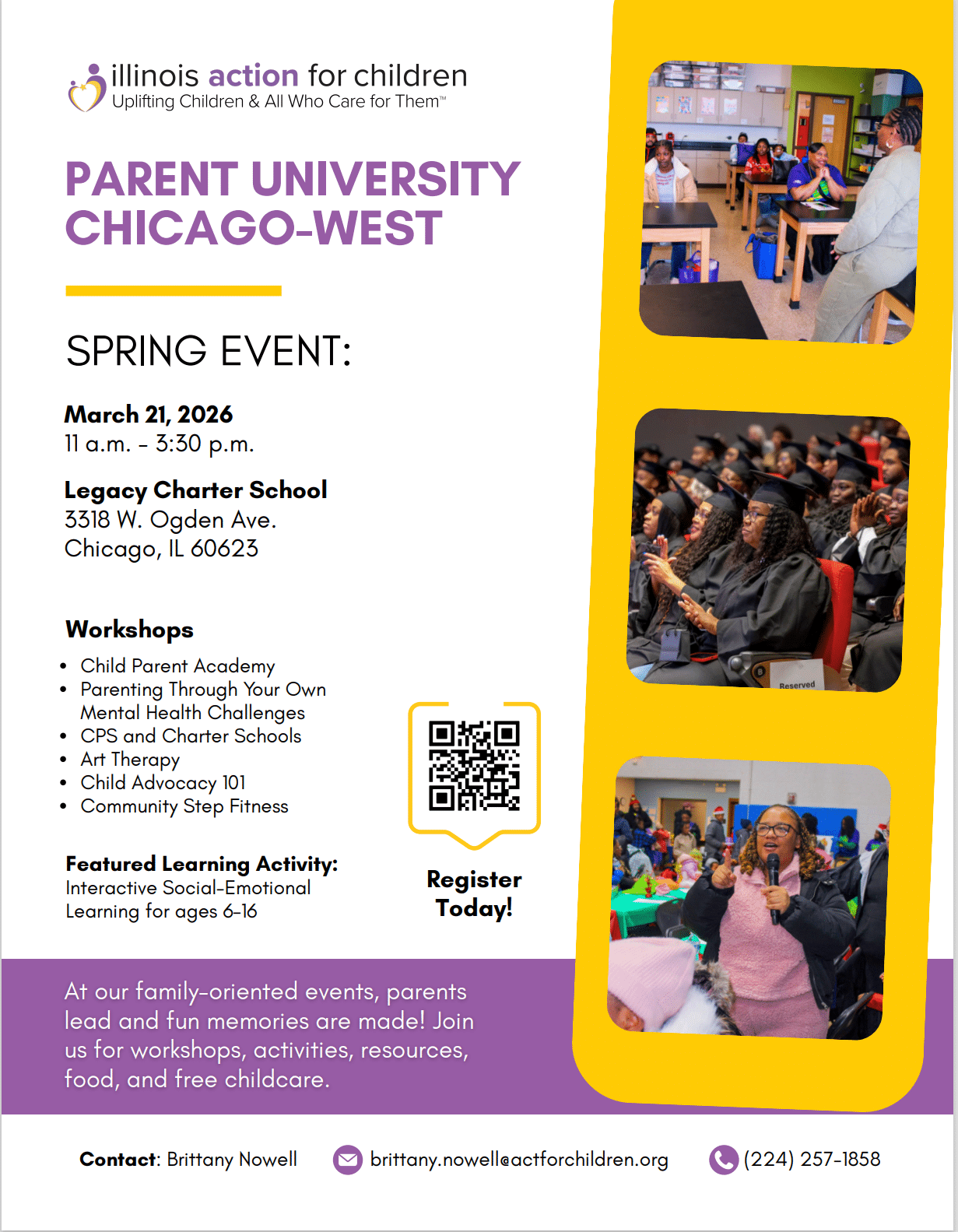 Parent University Flyer