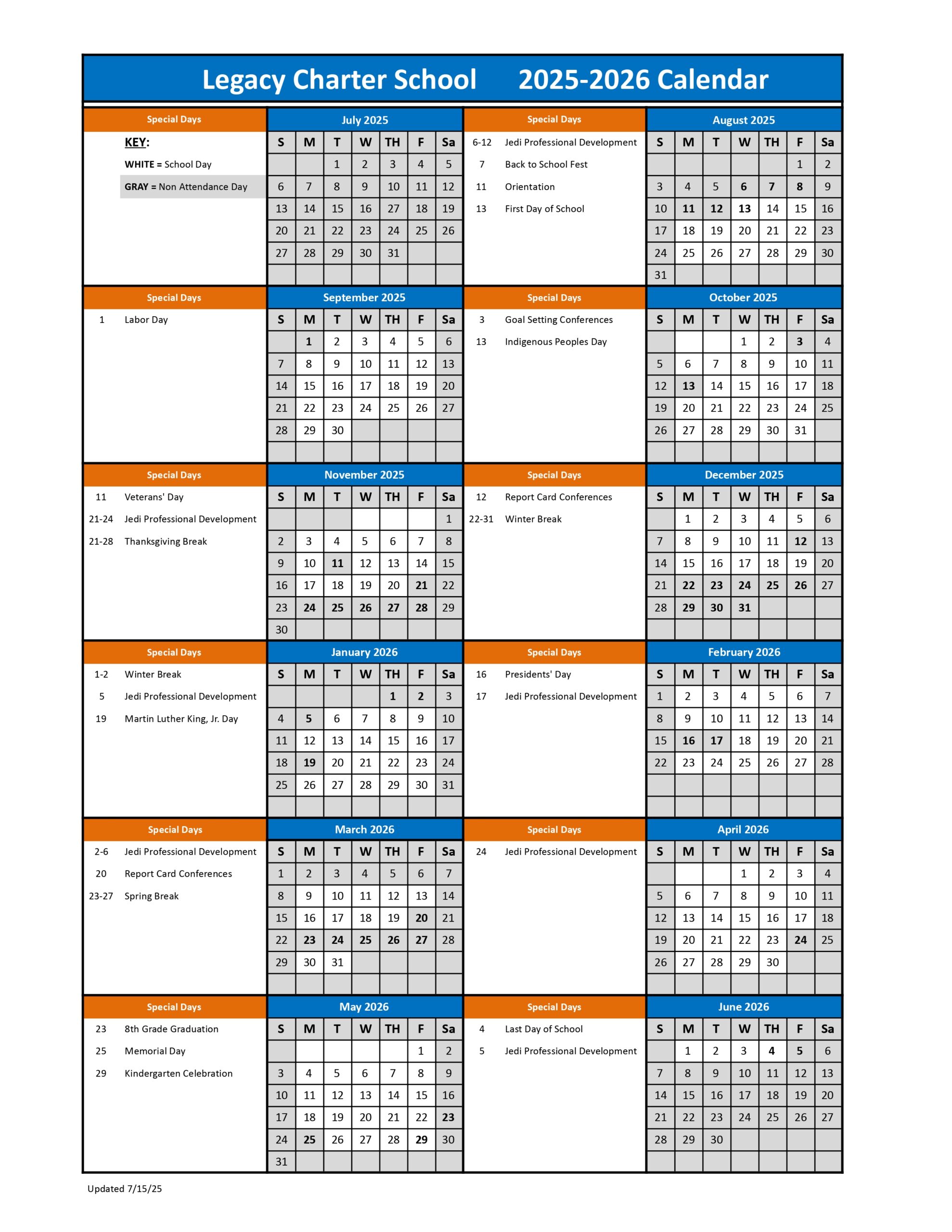 sy26 legacy family calendar 25 26